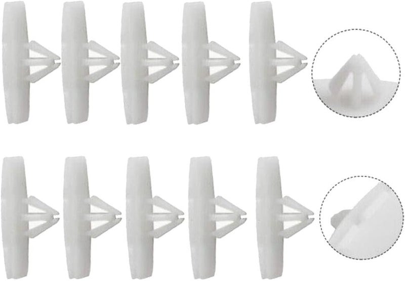 TEAMWILL فيديو ويل 10 قطع مشابك تثبيت فندر فليير لجيب رانجلر وجلاديتور - Image 2