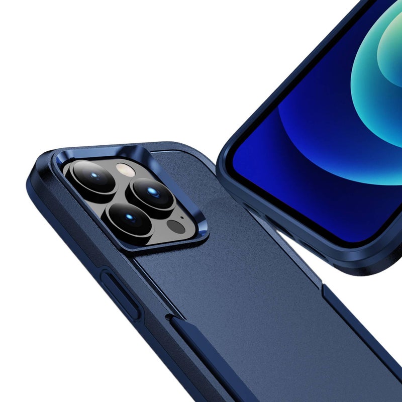 غطاء واقي، حماية من السقوط , حامل قائم، TPU + PC، مقاوم للصدمات لـ iPhone 13، أسود بوظيفة حامل من مادة TPU باللون الأسود لترتيب الأغراض للاستخدام العملي للاستخدام الشخصي - Image 4