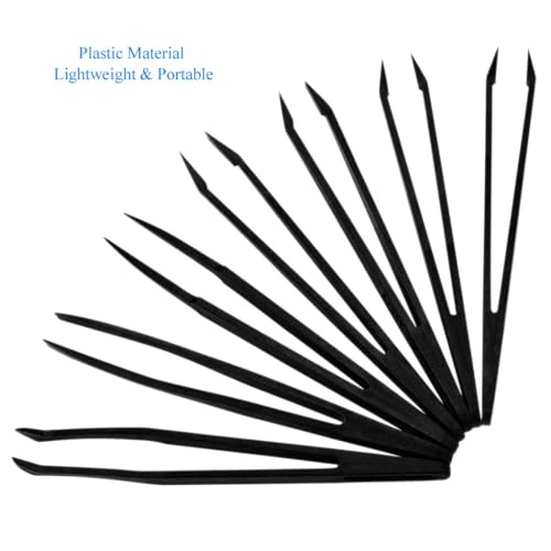 Marrywindix 7pcs Precision Anti-static Tweezers, Marrywindix Plastic Tweezers for Electronics Jewelry-making Repairing - Image 4