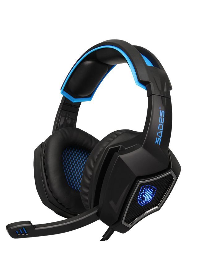 NIBEMINENT R9 Wired Over-Ear Gaming Headphones With Mic - Image 2