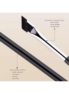 HS 2PCS Angled Eyeliner Brush Eyeshadow Brushes Eyebrow Brush Liquid Eyeliner Brush Makeup Brush  - Image 4