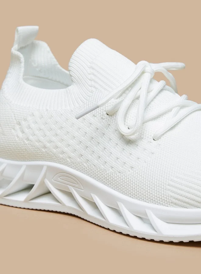أوكلان Men'S Textured Slip-On Sports Shoes