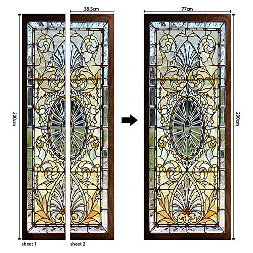COLORSPRING 3D Door Sticker Wallpaper, Door Murals Decals Peel and Stick, Removable Self-Adhesive Wall Mural Door Covers Decorative (MT-062) - Image 5