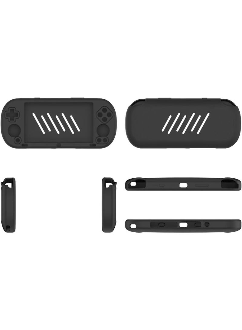 1Pcs Silicone Case Compatible with Trimui Smart Pro 5-Inch, Anti-Scratch, Washable, Shockproof Protective Cover for Trimui Smart Pro Handheld Game Console with Lanyard - Image 2