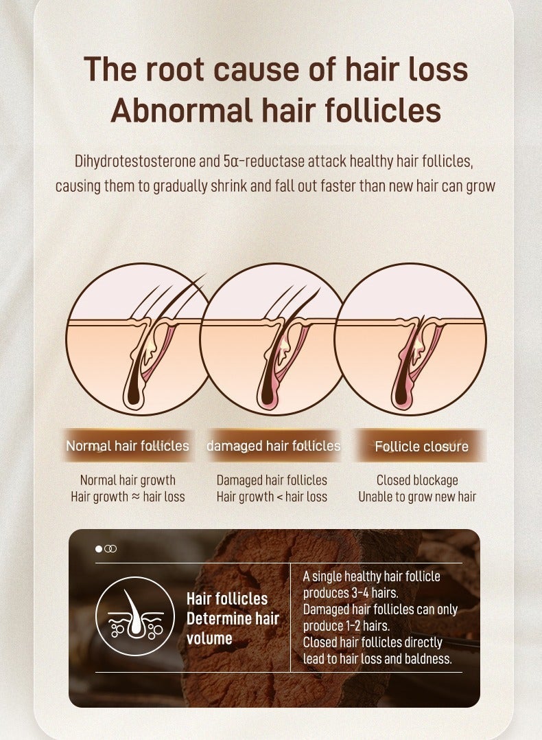 LYDIMOON Polygonum Multiflrum Anti-Hair Loss Essence | Thick, Strong & Repairing 50ml - Image 5