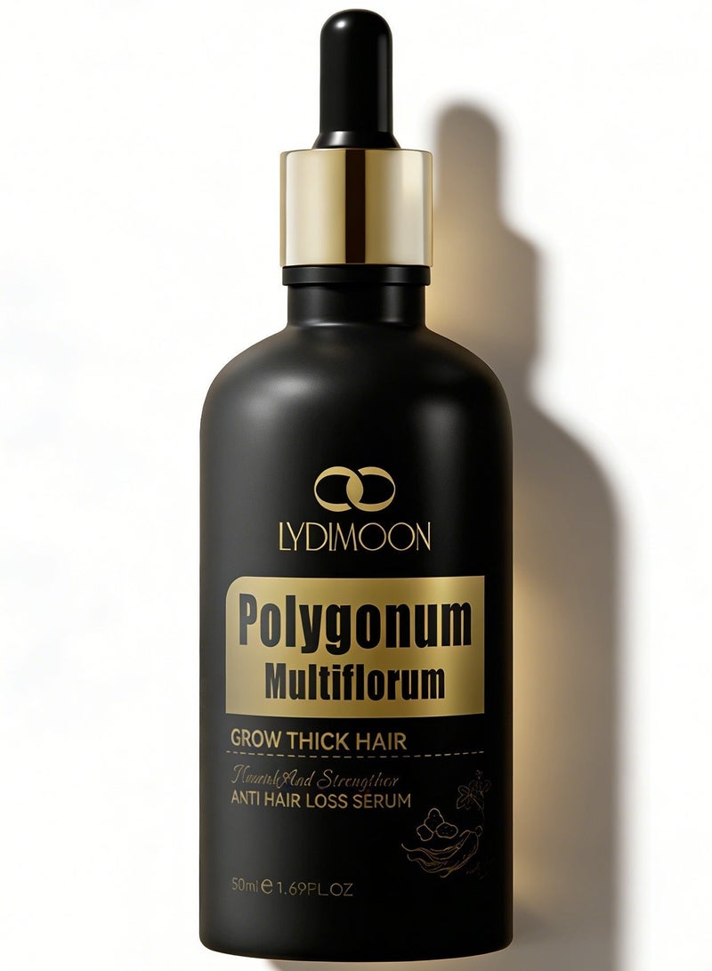 LYDIMOON Polygonum Multiflrum Anti-Hair Loss Essence | Thick, Strong & Repairing 50ml - Image 2