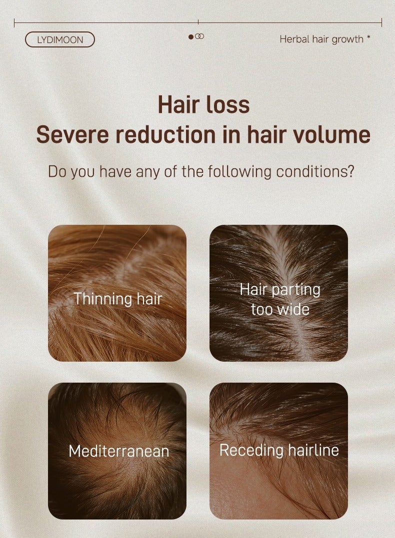 LYDIMOON Polygonum Multiflrum Anti-Hair Loss Essence | Thick, Strong & Repairing 50ml - Image 4