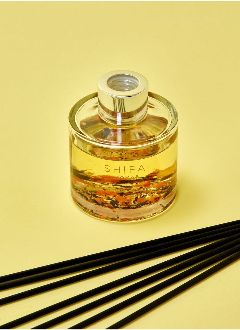 Shifa Aromas - Desert Dusk Bergamot, Rose & Sandal Wood Luxury Reed Diffuser - Image 1