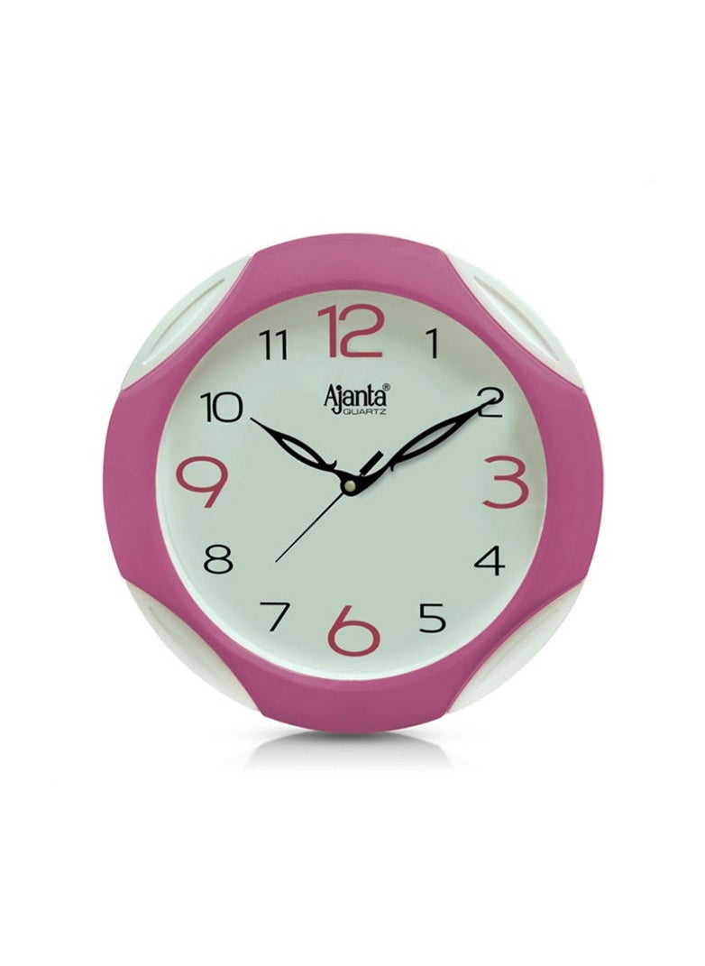 Ajanta Wall Clock, Simple Clock - 2117 - Pink - pzsku/Z10CE8C9C24A9AFFD446FZ/45/_/1715182531/17fa6882-f087-4d56-922d-15d024f1d29d