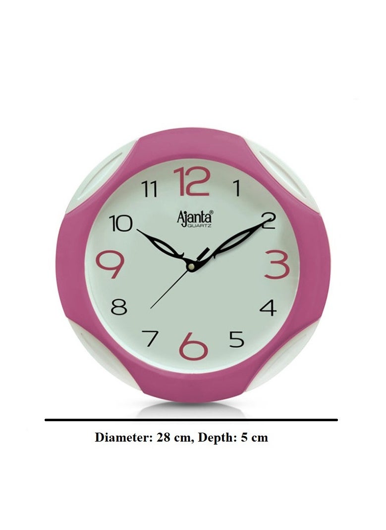 Ajanta Wall Clock, Simple Clock - 2117 - Pink - pzsku/Z10CE8C9C24A9AFFD446FZ/45/_/1715249617/820b022a-6ace-43fd-999b-240d9a3e02d4