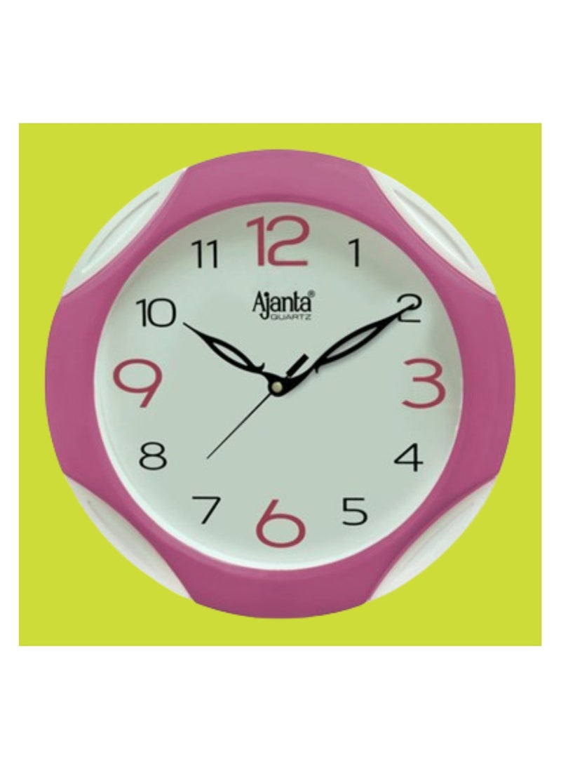 Ajanta Wall Clock, Simple Clock - 2117 - Pink - pzsku/Z10CE8C9C24A9AFFD446FZ/45/_/1715249763/7816d127-6395-4a09-a425-8ea0aa3a19e9