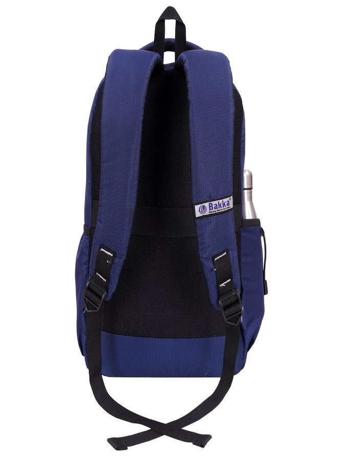 Bakka Travel Cum Laptop Backpack 3 Compartments, Bottle Holder, Organizer, School Bag for Boys and Girls, College Bag for Women and Men, Office Bag, Travel Bag BL-305 Blue - Image 3