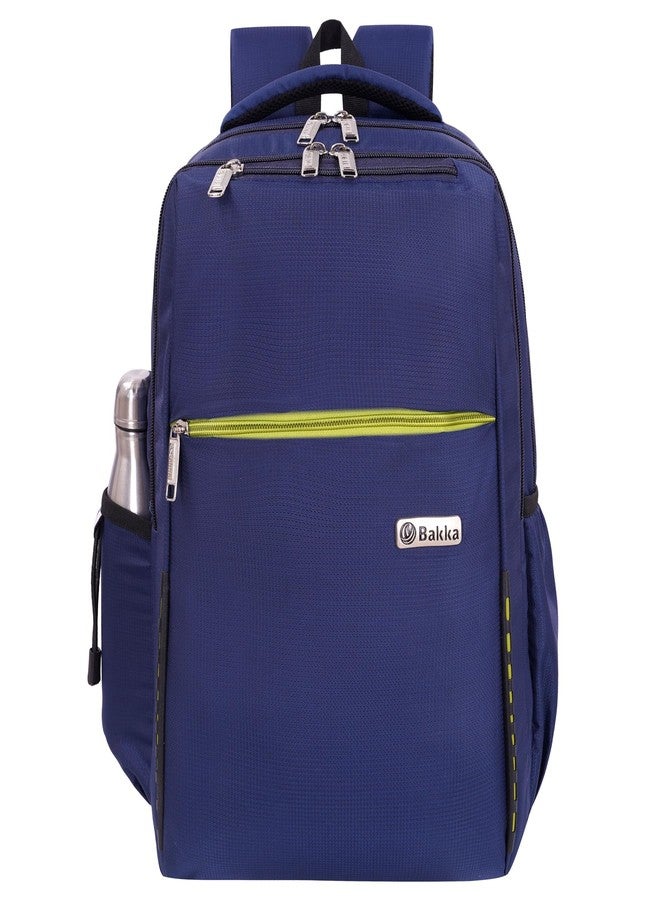 Bakka Travel Cum Laptop Backpack 3 Compartments, Bottle Holder, Organizer, School Bag for Boys and Girls, College Bag for Women and Men, Office Bag, Travel Bag BL-305 Blue - Image 1