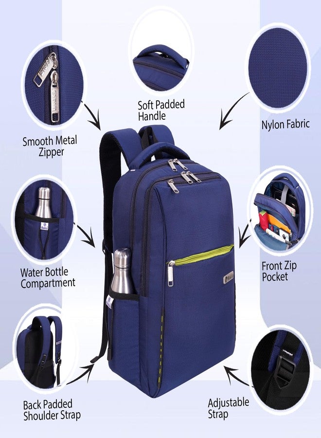 Bakka Travel Cum Laptop Backpack 3 Compartments, Bottle Holder, Organizer, School Bag for Boys and Girls, College Bag for Women and Men, Office Bag, Travel Bag BL-305 Blue - Image 5