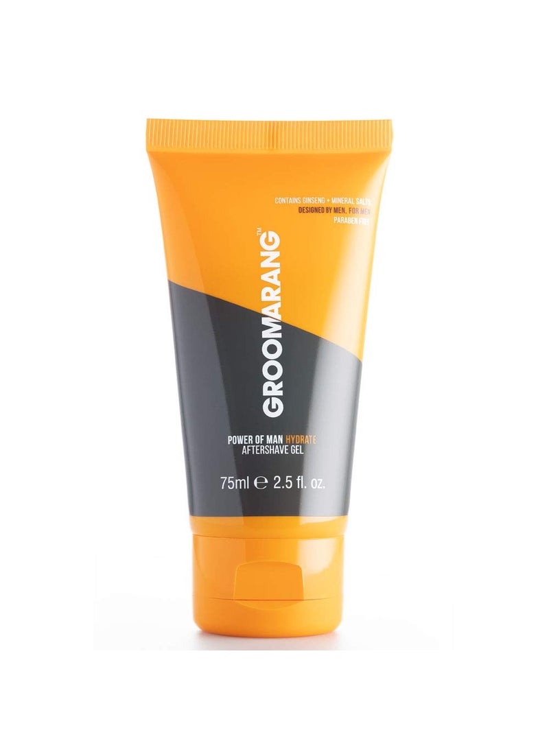 Groomarang - Power of Man Hydrate Aftershave Gel 75ml - Image 1
