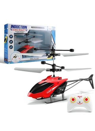 Toy Helicopter with Sensor and Remote Control - Red Rechargeable Flying Toy Kids Friendly - pzsku/Z10CE9CECAFE655C63673Z/45/_/1728800743/7664c573-cdcb-4891-bc79-fe18024406ef