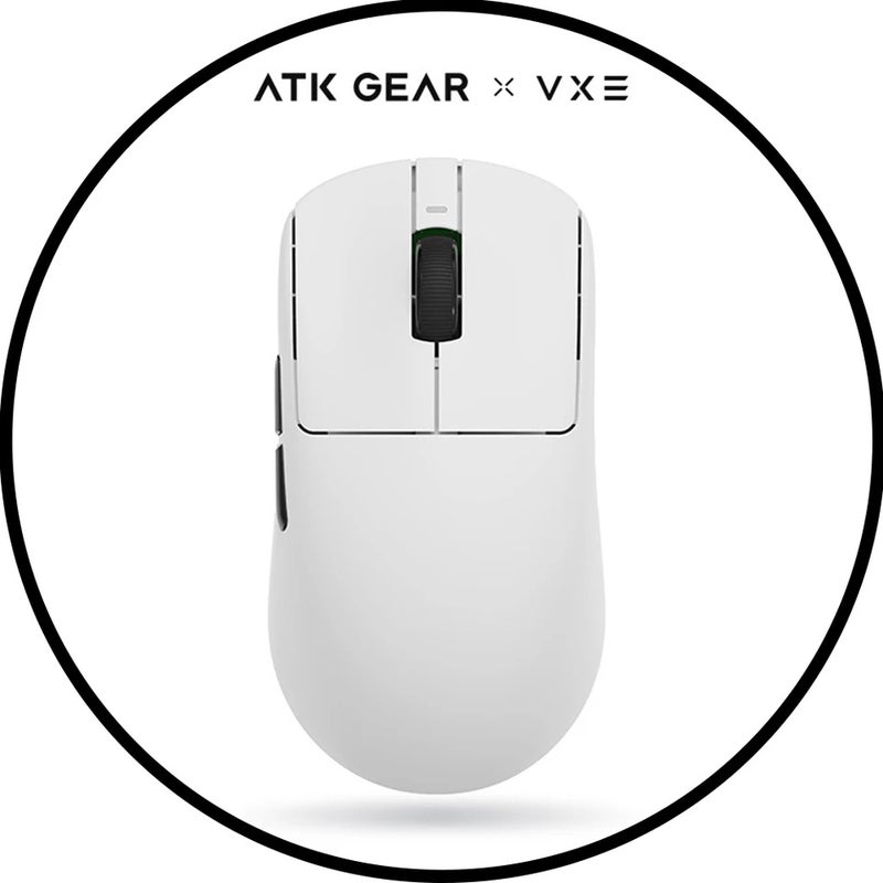 اي تي كي ماوس ATK VXE Dragonfly R1 Wireless Gaming Mouse PAW3395 Tri-Mode 8K Lightweight Esports Mice for PC - Image 2