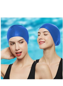 Silicone Swimming Cap Waterproof For Kids & Adults,  Blue - pzsku/Z10CEA946A65CE8855925Z/45/_/1692265776/ac52f882-efe4-41f4-a5d7-74ad5134fb70