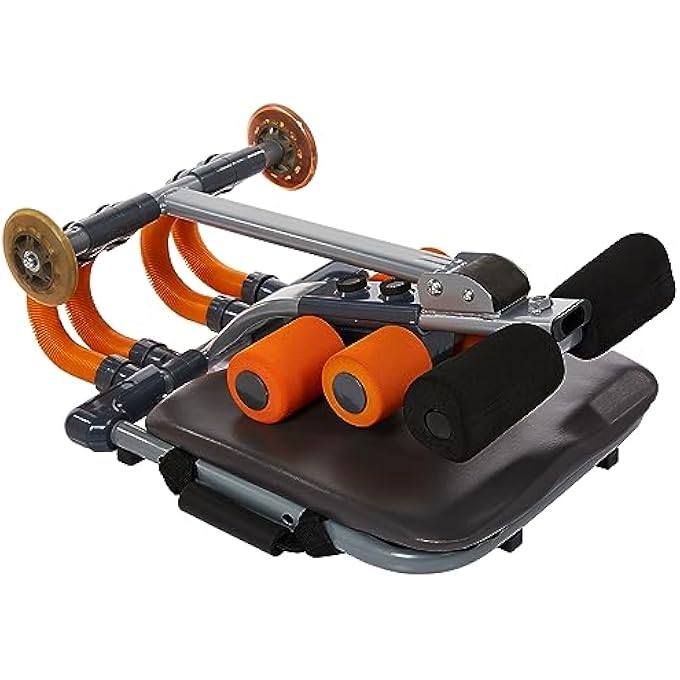 rayihni تا إل إس-2977-1 جهاز تمارين البطن بأربعة نوابض مع مقعد بي في سي - Image 4