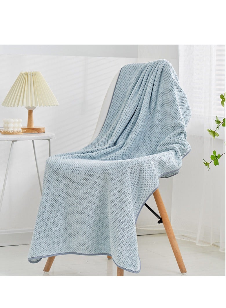 ميكسد 2 قطعة أوراق حمام كبيرة للكبار مناشف حمام فاخرة مجموعات كبيرة جدا للحمام سوبر ناعمة عالية امتصاص مناشف دش الألياف الدقيقة 80٪ البوليستر - Image 4