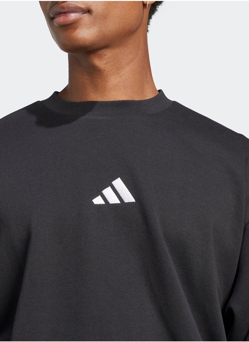 Adidas Essentials Feelcozy Fleece Sweatshirt  - Image 3