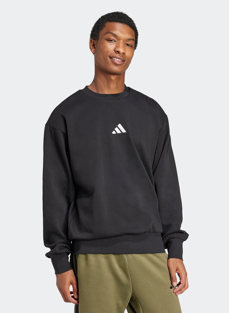 Adidas Essentials Feelcozy Fleece Sweatshirt