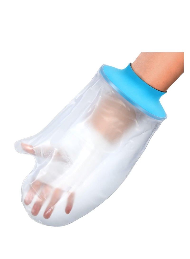 Bluejw Waterproof Hand Cast Cover For Shower Bath Adult Watertight Wrist Wound Protector Resuable Bandage Sleeve Bags For Broken Hand Wrist Fingers Surgery Burns - Image 1
