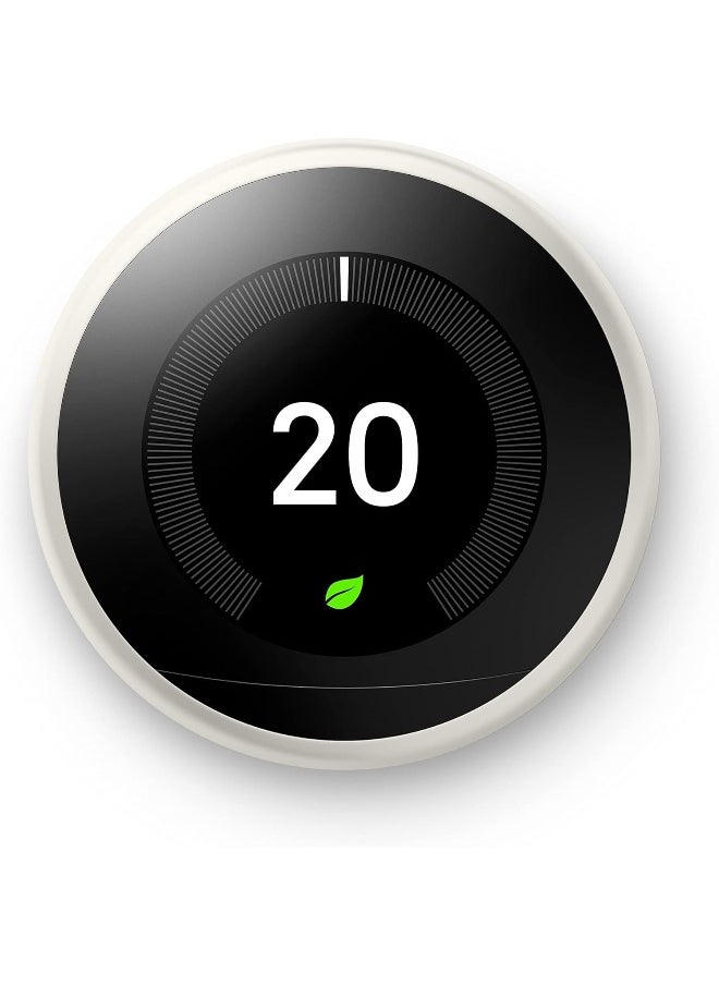 Nest Nest 3rd Generation Learning Programmable Thermostat White T3017US  - Image 1
