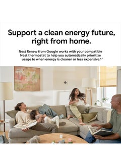 Nest Nest 3rd Generation Learning Programmable Thermostat White T3017US  - Image 5