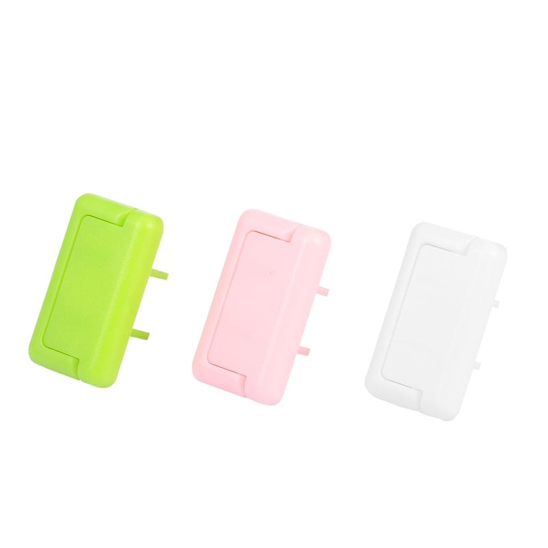 60pcs Safety Outlet Covers Plug Socket Protectors Electrical Shock Prevention Insulated Home Use Mixed Color Random Color - Image 1
