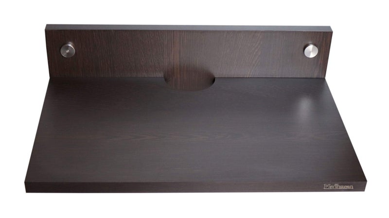 Madhuran Engineered Wood Wall Mounted Set Top Box Holder Tv Entertainment Unit Wenge - Image 5