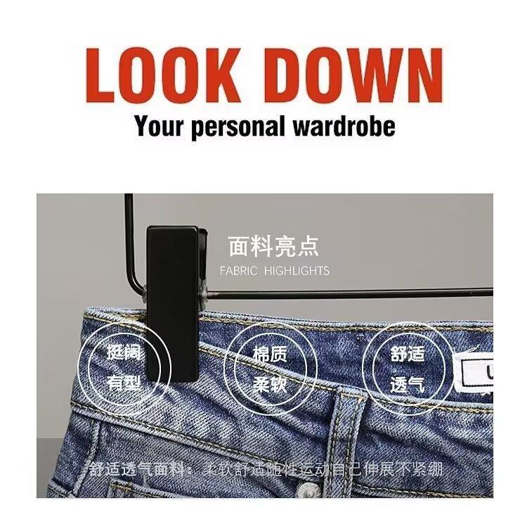 Unisex Classic Denim Jeans Loose Fit Daily Outdoor Wear - Image 4