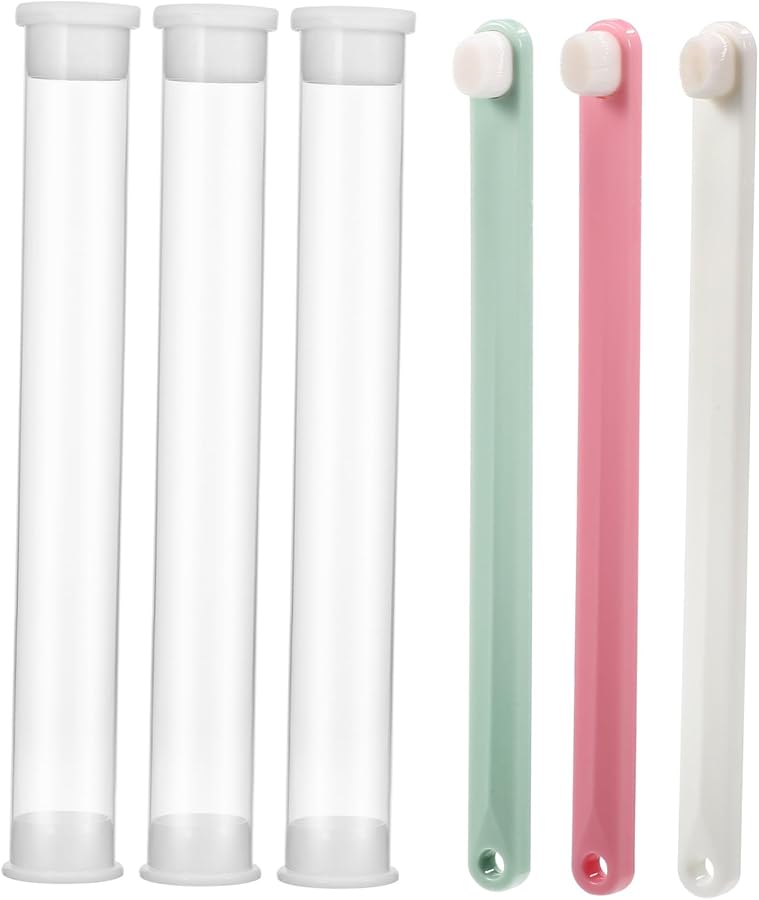 BESPORTBLE 3 Piece Pet Toothbrush Set Soft Bristles Micro Head for Small Dogs Cats Rabbits - Image 1