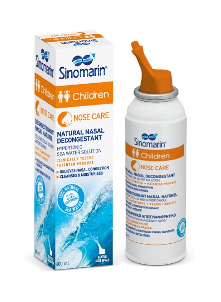 Sinomarin Sinomarein Children’s Nasal Care – Gentle Natural Sea Water Spray, 100 ml