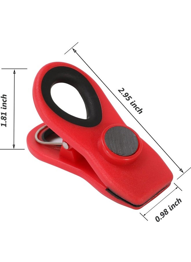 Generic 6-Piece Refrigerator Clip , Magnetic Food Seal Clip In Various Colors  - Image 2
