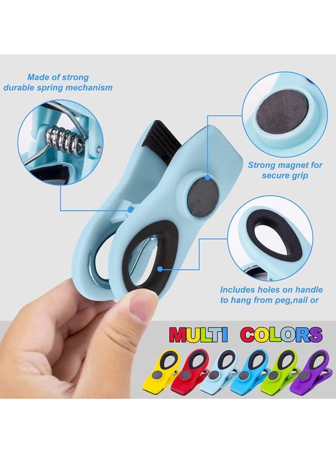 Generic 6-Piece Refrigerator Clip , Magnetic Food Seal Clip In Various Colors  - Image 3