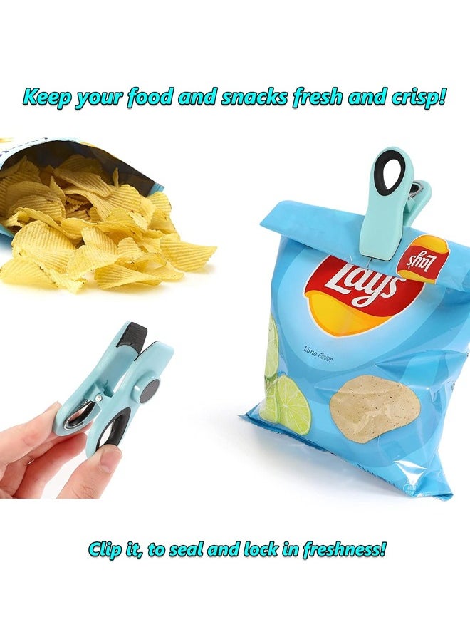 Generic 6-Piece Refrigerator Clip , Magnetic Food Seal Clip In Various Colors  - Image 4