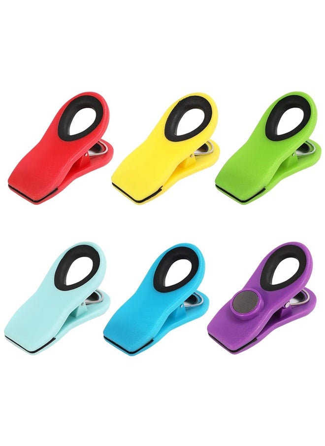 Generic 6-Piece Refrigerator Clip , Magnetic Food Seal Clip In Various Colors  - Image 1