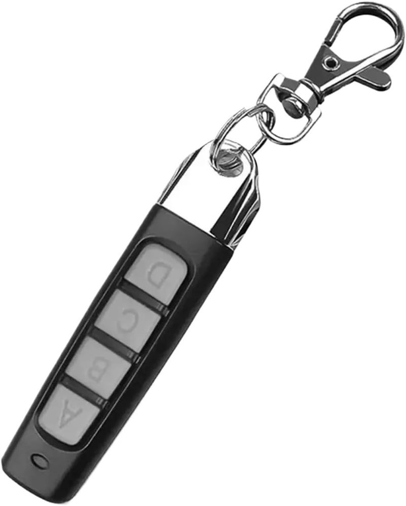 Garage Door Remote, 433MHz Door Remote Control Universal 4 Keys Copy Garage Cloning Electric Gate Controller Duplicator Key(Gray) - Image 1