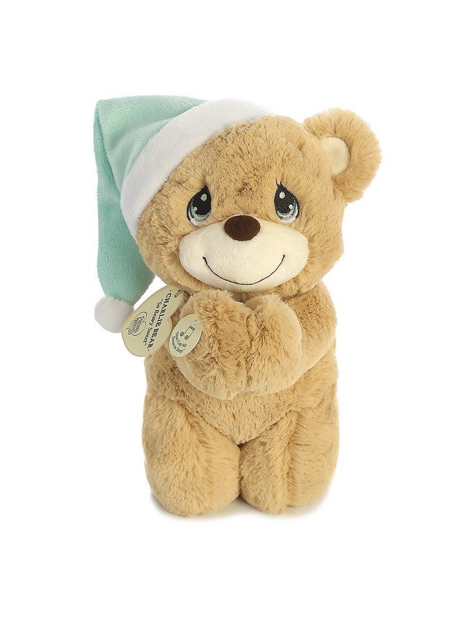 Aurora® Inspirational Precious Moments™ Charlie Prayer Bear Stuffed Animal - Cherished Memories - Enduring Comfort - Brown 10 Inches - Image 3