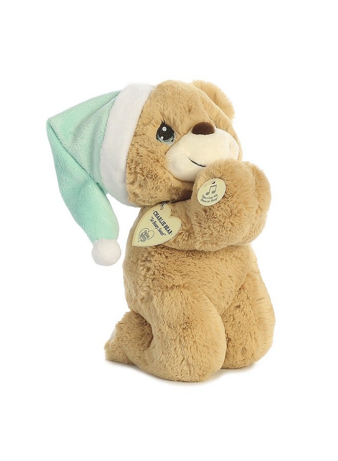 Aurora® Inspirational Precious Moments™ Charlie Prayer Bear Stuffed Animal - Cherished Memories - Enduring Comfort - Brown 10 Inches - Image 5