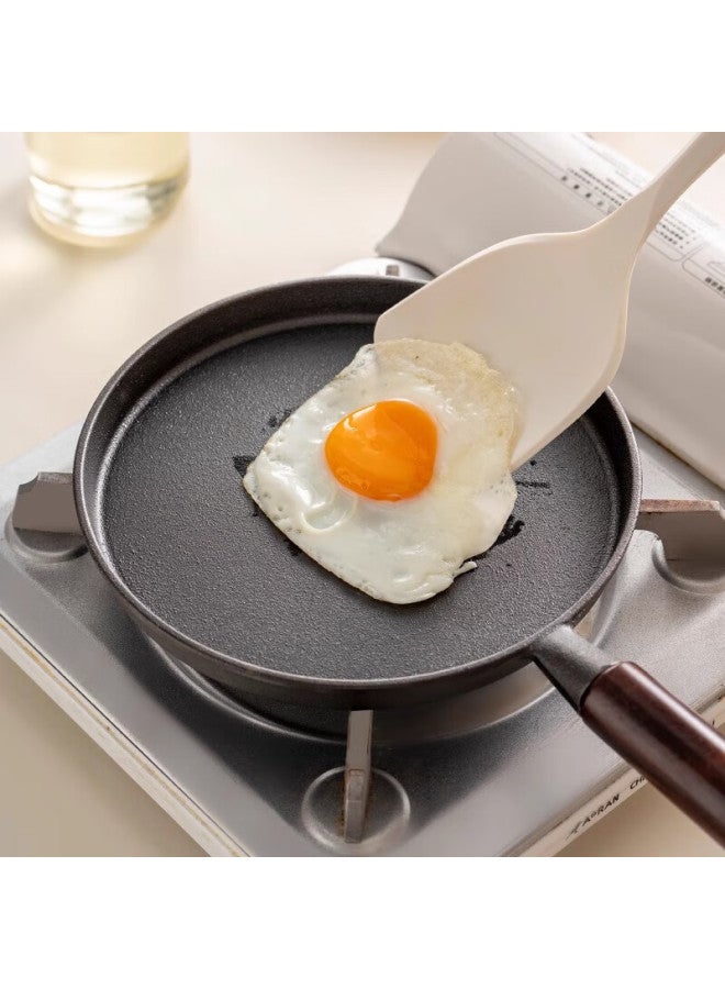 Onlycook Cast Iron Skillet Pancake Pan Steak And Egg Frying Pan Breakfast Pan 0 Coating 26cm - Image 2