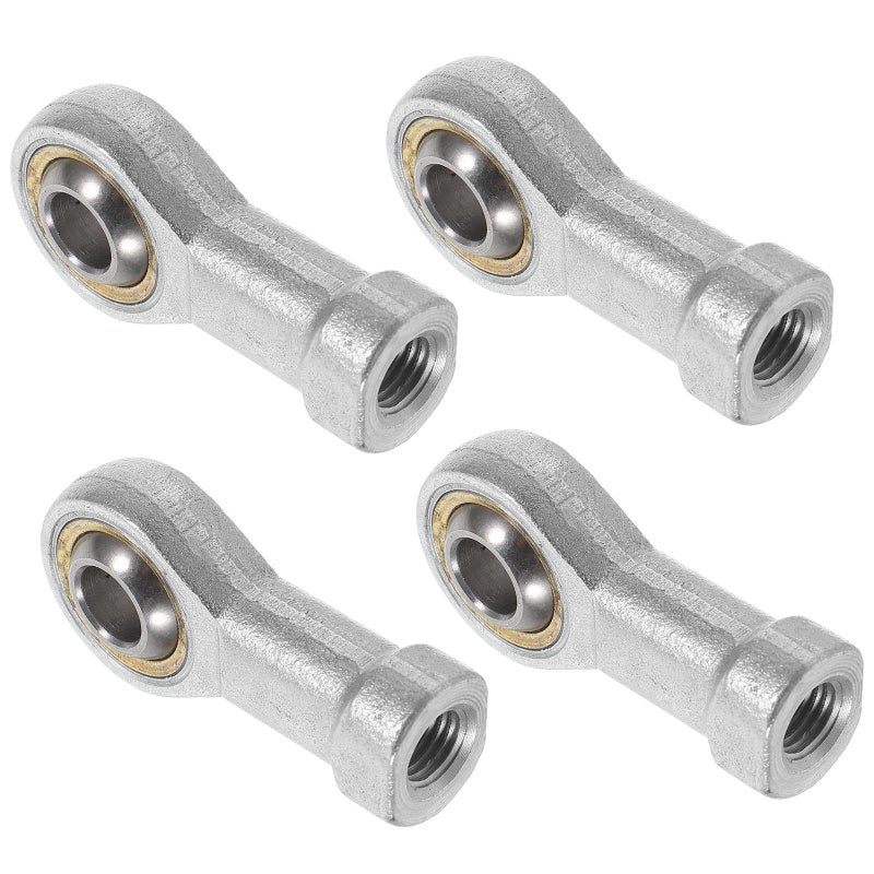4 Pcs M10x1 25 Fish Eye Radial Metal Joint Bearings With Internal Thread For Rod Ends Industrial Threaded Rod End Bearings Suitable For Power Transmission Applications - Image 2