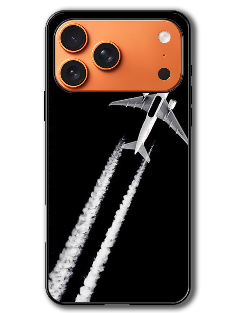 Theodor Case Compatible with Apple iPhone 17 Pro 6.3 Inch Protection Shockproof Bumper Cover Plane - Image 1