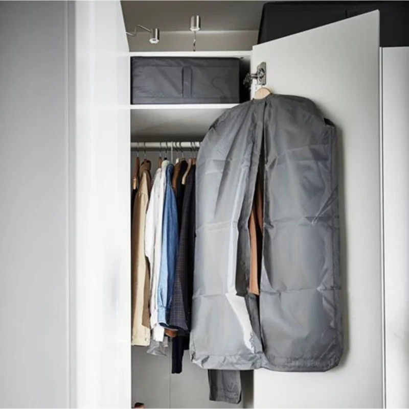Ikea Foldable Storage Box Storage Box Dimensions 44 x 55 x 19 cm Meridyendukkan Gray-Organization Box Gray