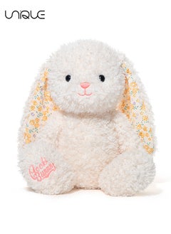 Unique Bunny Plush Toy - Super Soft Plush Toy - 15 Inch Soft and Cozy Bunny Plush - Toy Gift for Kids - White  - Image 1