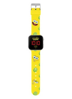 Sponge Bob Nickelodeon SpongeBob Yellow LED Watch with Printed Character Strap - SGB4134  - Image 2