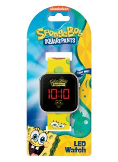 Sponge Bob Nickelodeon SpongeBob Yellow LED Watch with Printed Character Strap - SGB4134  - Image 3