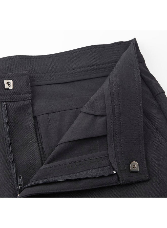 Firs Men's Casual Pants Skin-friendly Easy-care Twill Texture Business Casual Commuter Straight-leg Trousers - Image 4
