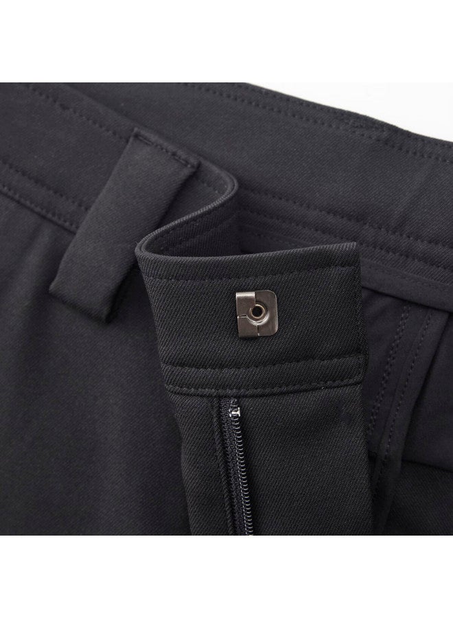 Firs Men's Casual Pants Skin-friendly Easy-care Twill Texture Business Casual Commuter Straight-leg Trousers - Image 3